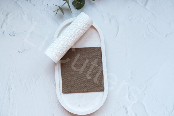 Seamless Clay Texture Roller: Polymer Clay Pattern, Earring Tool