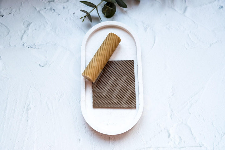 Stripes Clay Texture Roller: Polymer Clay Tool