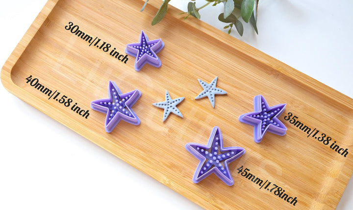 Starfish Polymer Clay Cutter: Sea Life Earring Tool