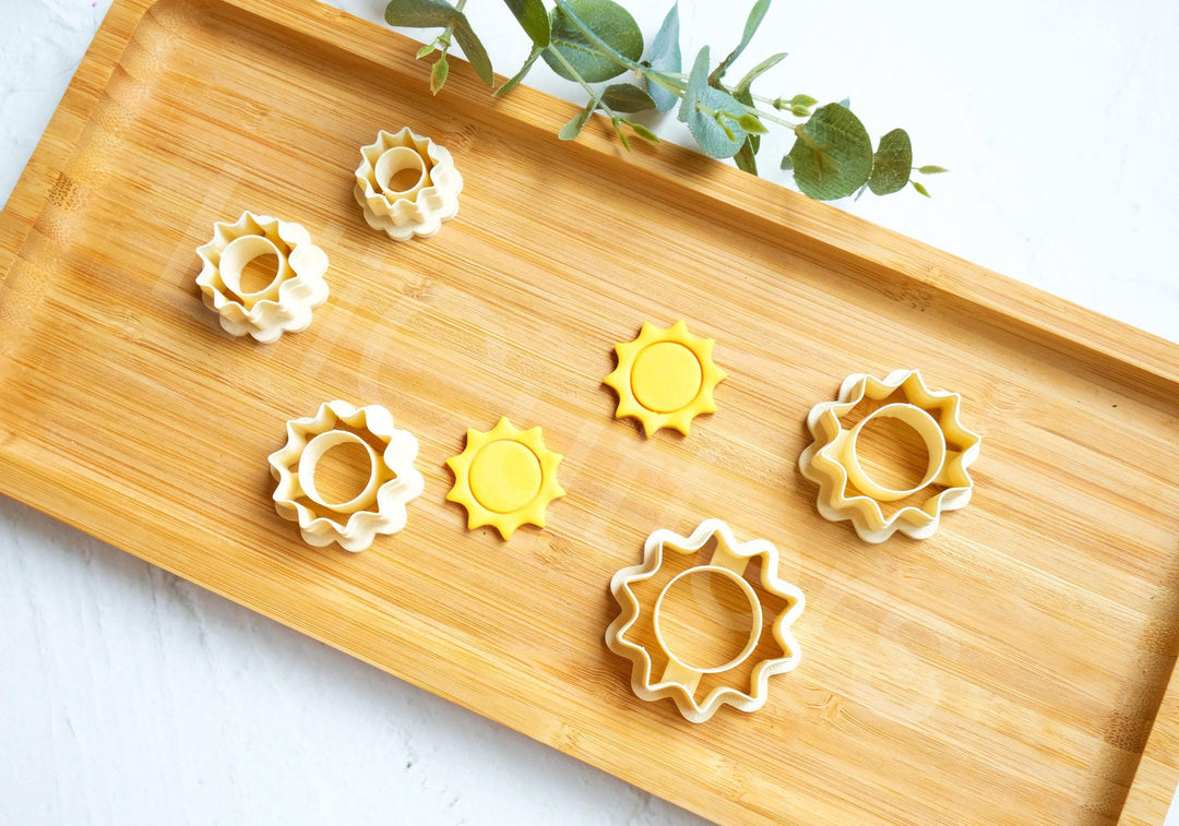 Sun Polymer Clay Cutter: Earring Jewelry Making Tool