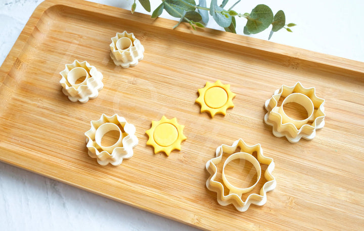 Sun Polymer Clay Cutter: Earring Jewelry Making Tool