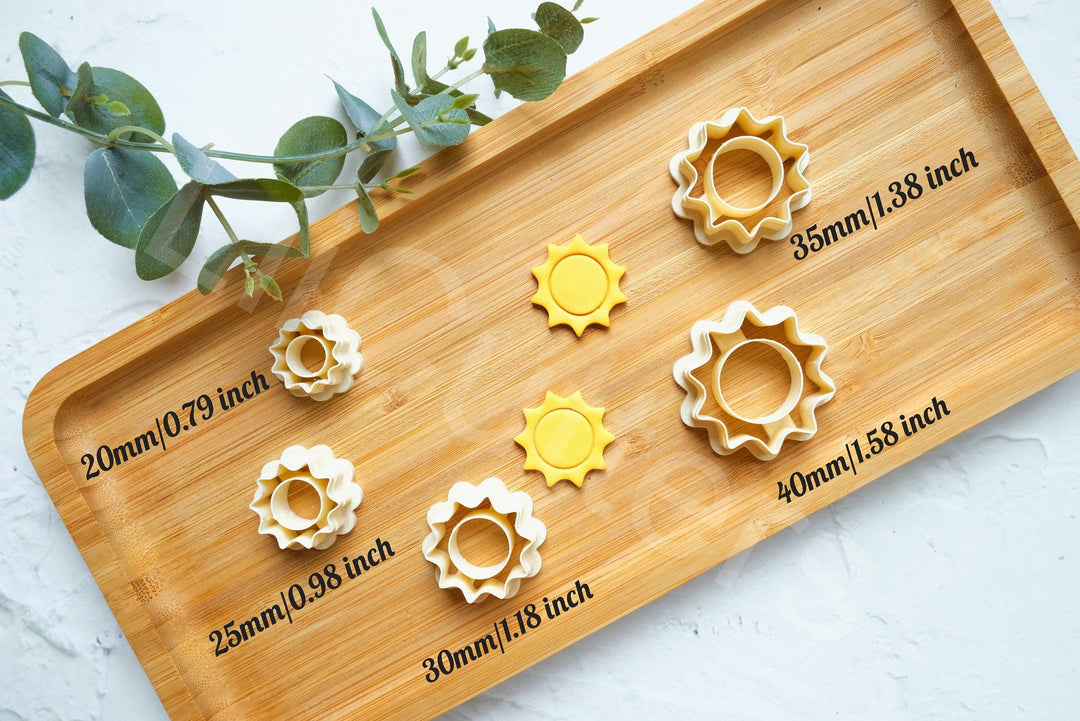 Sun Polymer Clay Cutter: Earring Jewelry Making Tool