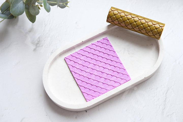 Heart Texture Roller for Polymer Clay: Valentine's Day Embossing