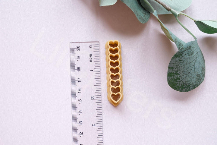 Valentine Heart Hoop Cutter Set: Polymer Clay & Cookie Cutters