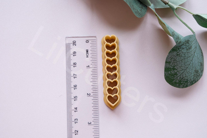 Valentine Heart Hoop Cutter Set: Polymer Clay & Cookie Cutters