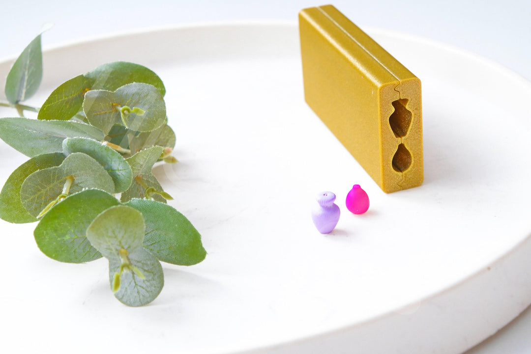 Vase Bead Roller: Polymer Clay Earring Making Tool