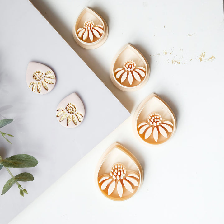 Daisy Polymer Clay Cutter: Floral Earring Jewelry Tool