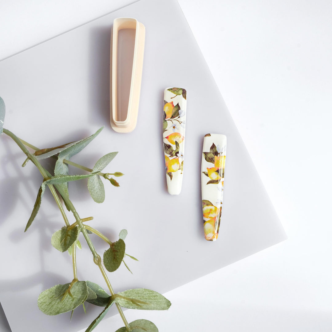 Trapezoid Polymer Clay Cutter: Geometric Earring Tool