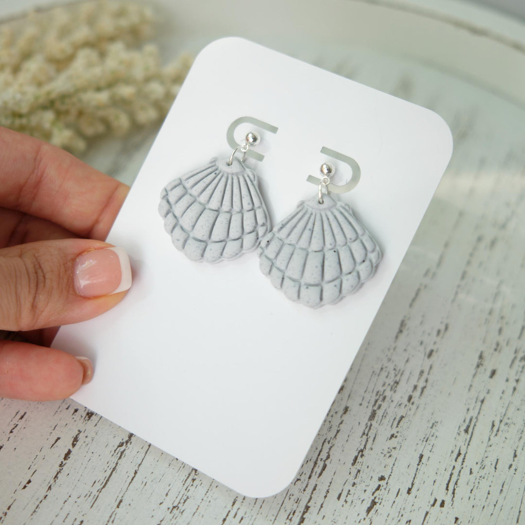 Sea Shell Polymer Clay Cutter: Earring Making Supplies