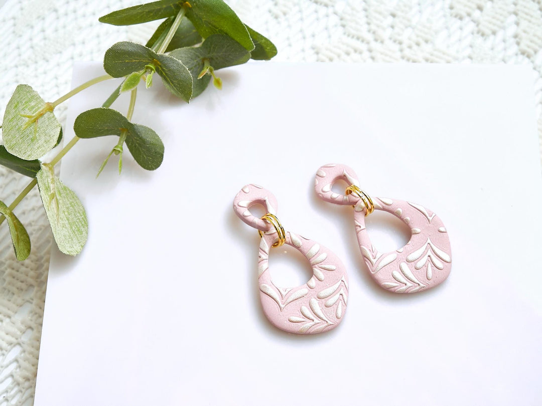 Organic Teardrop Polymer Clay Cutter Set: 3D Printed Earring Making