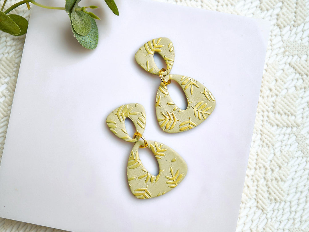Polymer Clay Earring Cutters: Modern Organic Shapes, 3D Printed