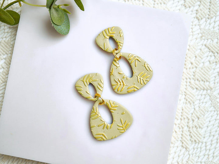Polymer Clay Earring Cutters: Modern Organic Shapes, 3D Printed