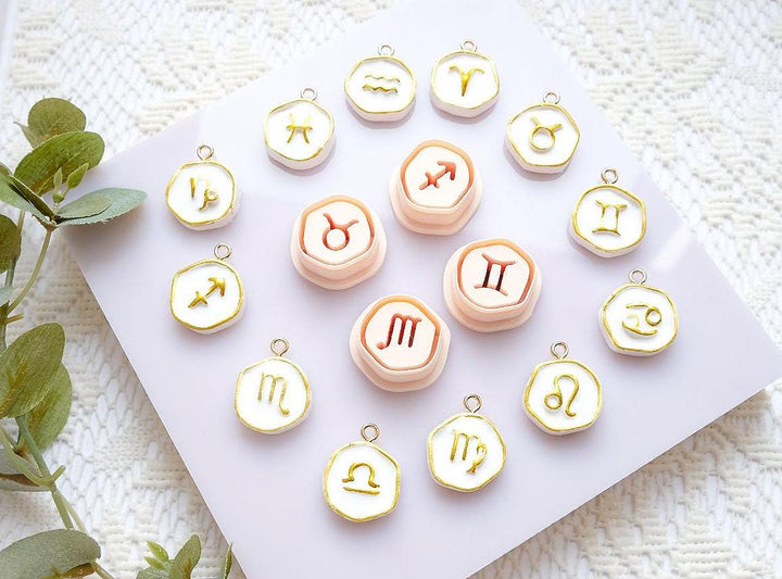 Zodiac Sign Polymer Clay Cutter: Astrology Symbol Earring Tool, Horoscope Earrings, Earring making tool