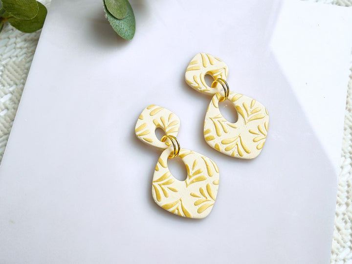 No-Drill Clay Cutter – Geometric Polymer Clay Cutter Set for Modern DIY Earrings, Organic Shape Molds, Minimalist Jewelry Making Tool