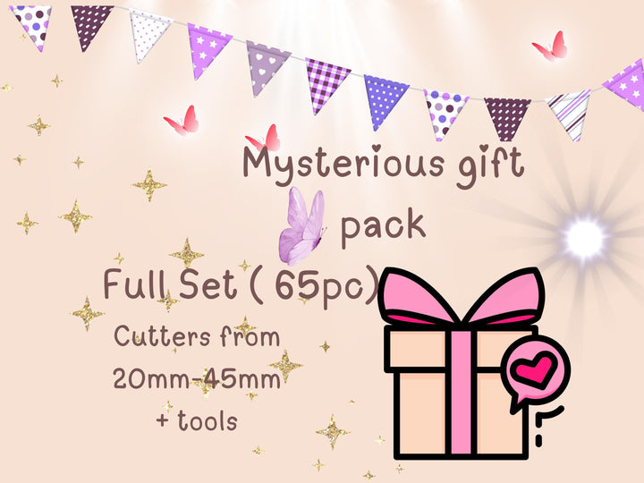 Mystery Box Polymer Clay Cutters & Tools : 20-Piece Crafting Set, Polymer Clay Cutter Gift for artists