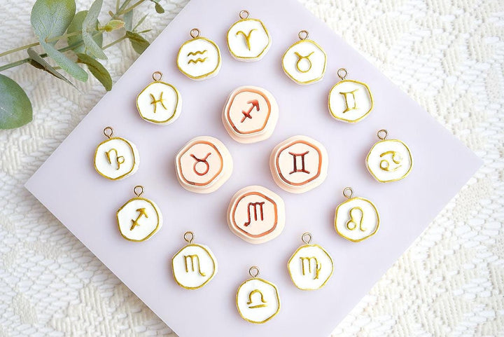 Zodiac Sign Polymer Clay Cutter: Astrology Symbol Earring Tool, Horoscope Earrings, Earring making tool