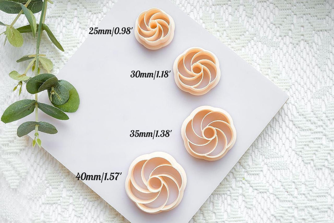 Boho Knot Polymer Clay Earring Cutters: Jewelry Making Tools