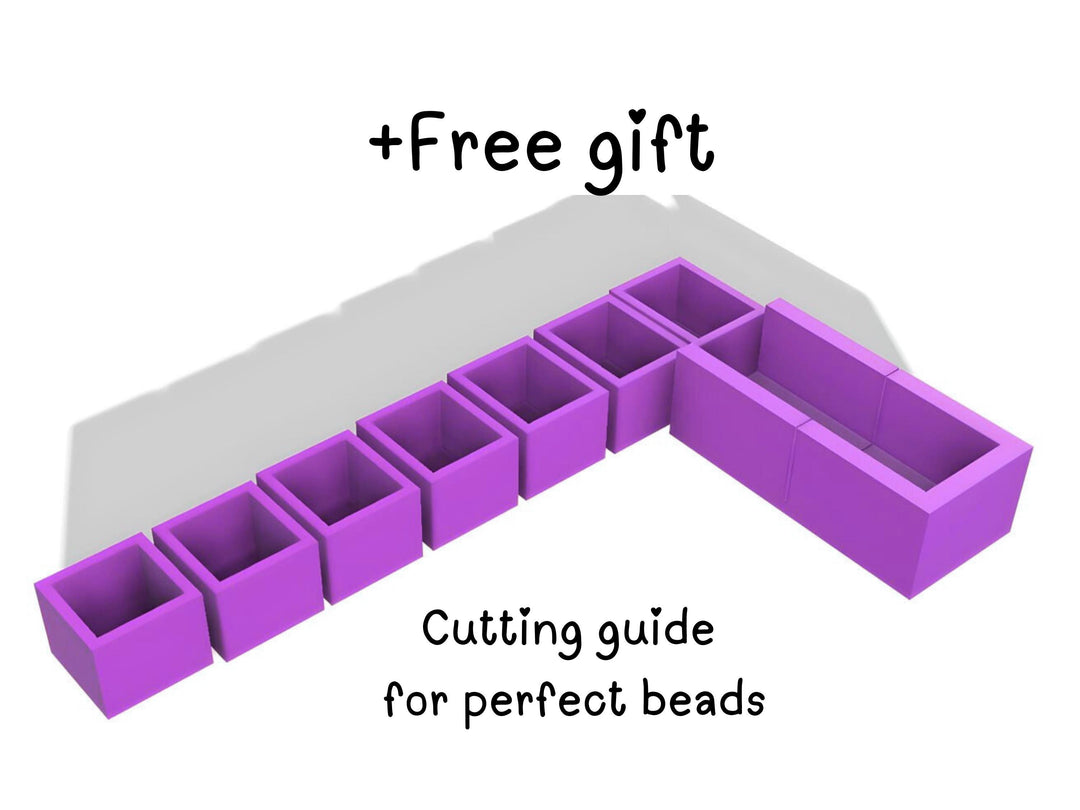 Polymer Clay Extruder Discs with Hole Inserts: Hollow Bead Making