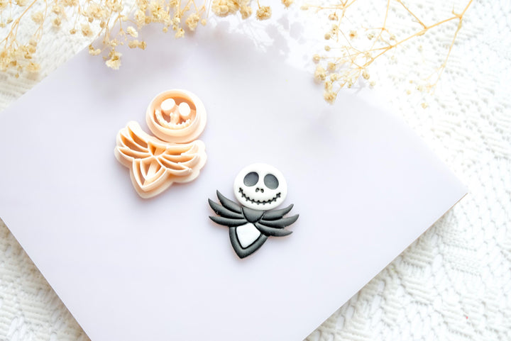 Jack Skellington Tuxedo Polymer Clay Cutter Set: Nightmare Before Christmas DIY
