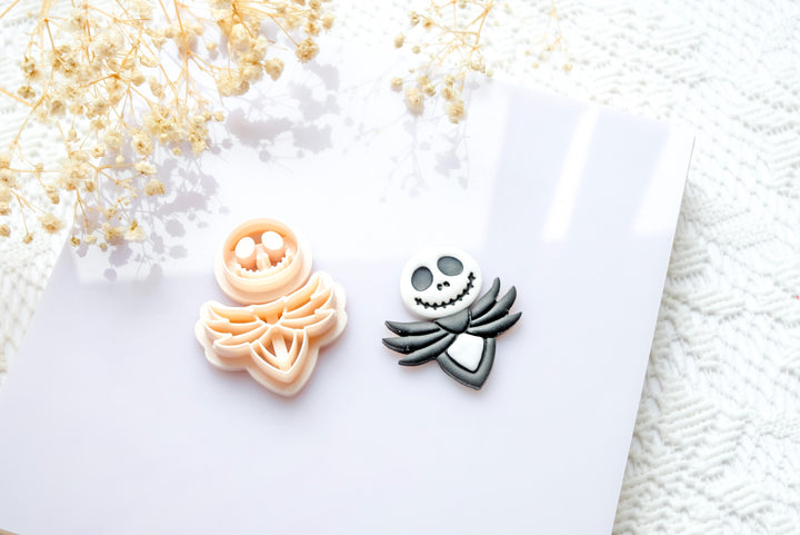 Jack Skellington Tuxedo Polymer Clay Cutter Set: Nightmare Before Christmas DIY