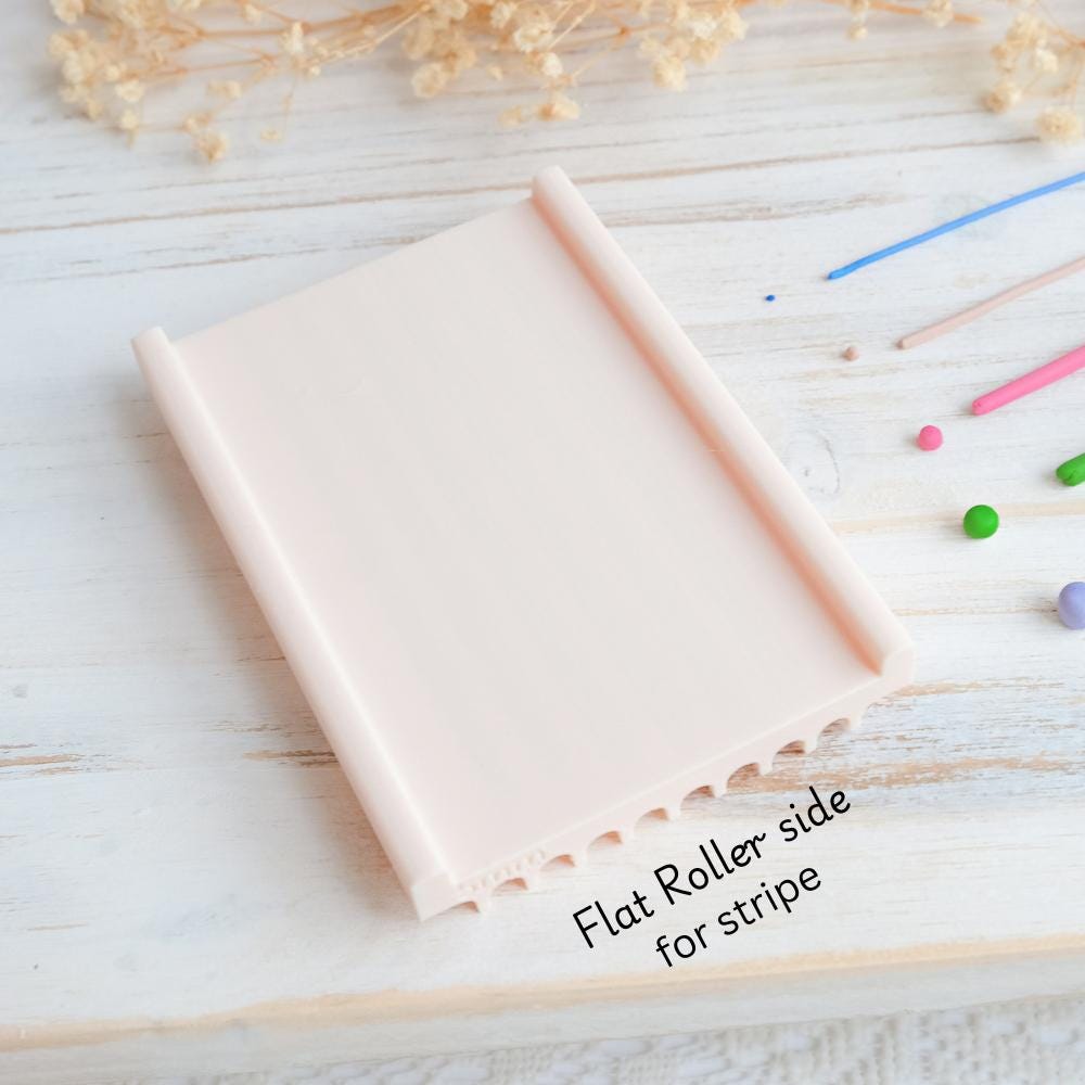 2-in-1 Polymer Clay Bead Roller STL | Dual-Sided Mini Ball Maker (1–5mm) + Flat Strip Measuring Board | Printable 3D STL with Holder