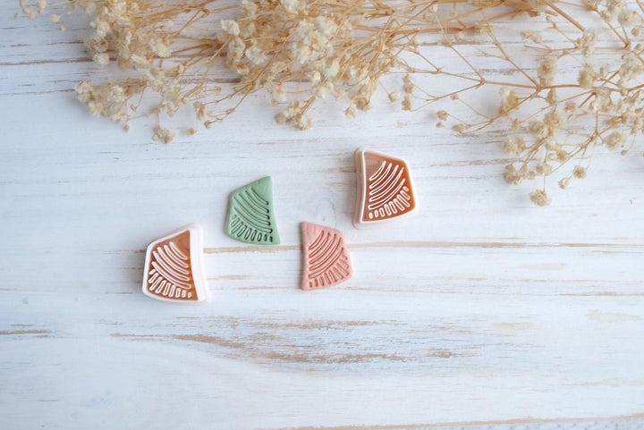 Abstract Boho Polymer Clay Cutter STL | Geometric Shape Earring Cutter | DIY Jewelry | 3D Print File  | 2.5cm–3.5cm | Digital Download