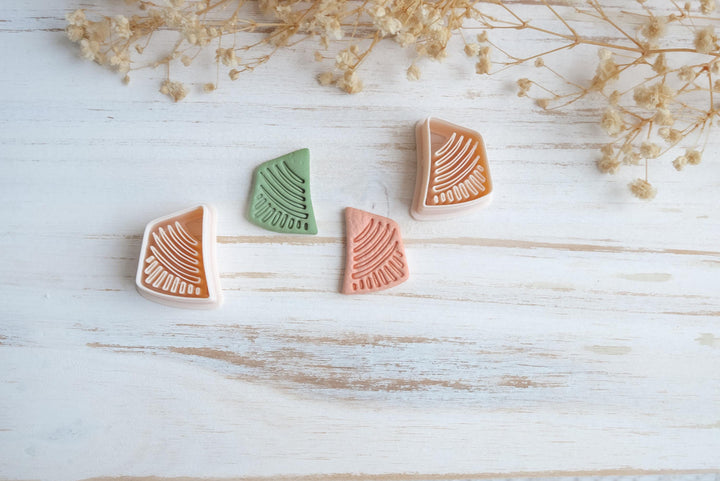 Abstract Boho Polymer Clay Cutter STL | Geometric Shape Earring Cutter | DIY Jewelry | 3D Print File  | 2.5cm–3.5cm | Digital Download